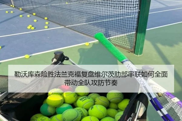 勒沃库森险胜法兰克福复盘维尔茨肋部串联如何全面带动全队攻防节奏